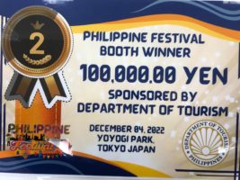 second best booth smiles philippines festival tokyo