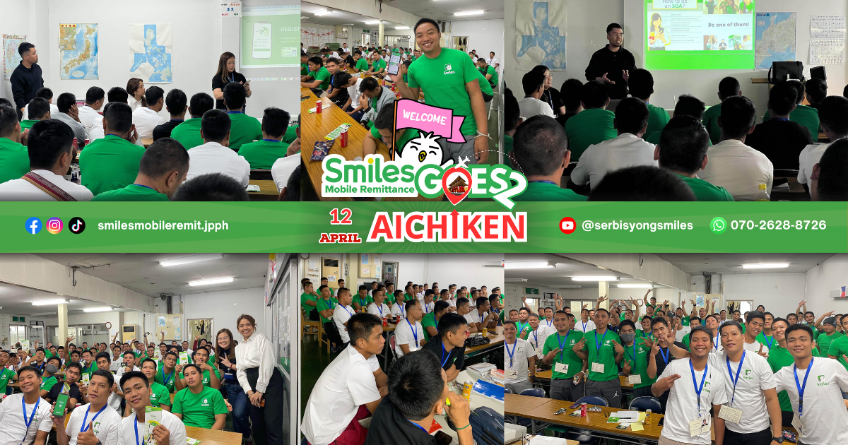 Smiles philippines trainees japan